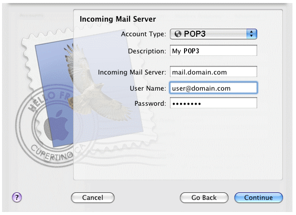 macos mail server